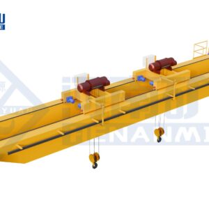 Cầu trục pa lăng điện hai xe con