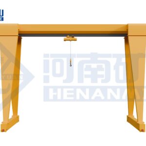 Cổng trục dầm đơn pa lăng điện