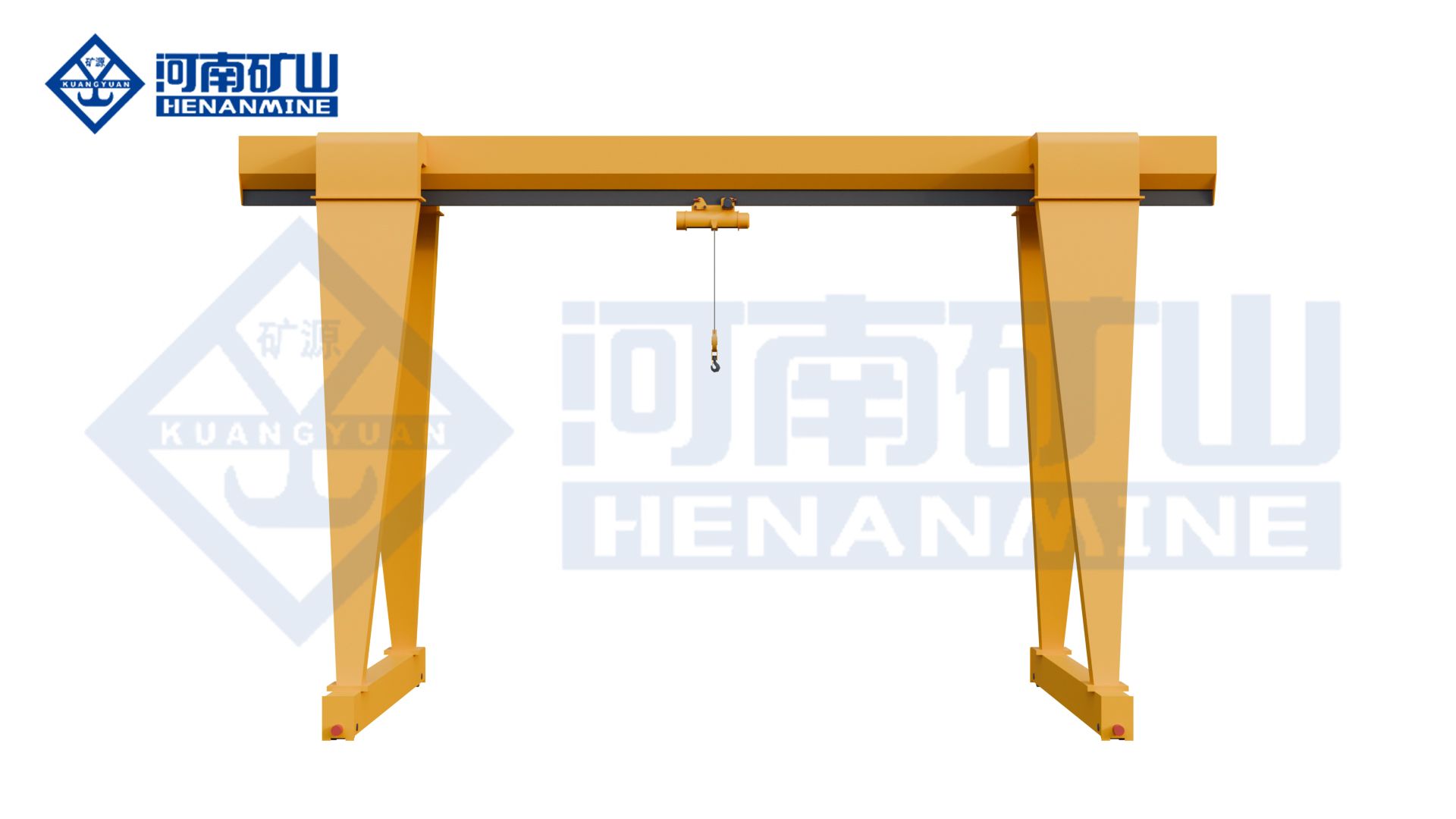 Cổng trục dầm đơn pa lăng điện