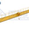 Cầu trục dầm đơn treo lệch với thiết kế đặt lệch dầm giúp tối đa hóa chiều cao nâng cho nhà xưởng
