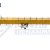 Mặt đứng thể hiện kiến trúc dầm chính hộp dạng mô-đun cùng móc cẩu pa lăng điện định vị chính xác